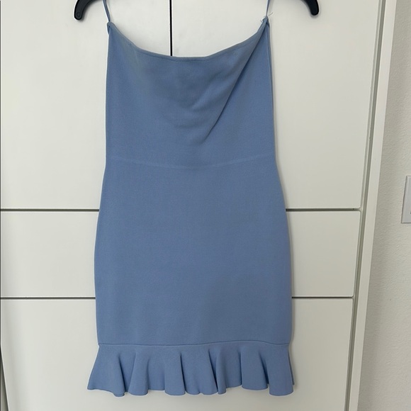 Zara Dresses & Skirts - Zara Elegant Blue Sleeveless Dress